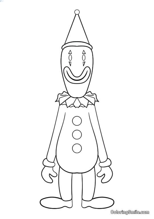 Кауфмо в повний зріст - Розмальовка