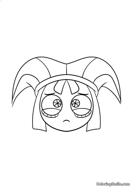 Портрет Помні - Розмальовка