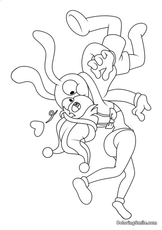 Помні святкує Джексів день - Розмальовка