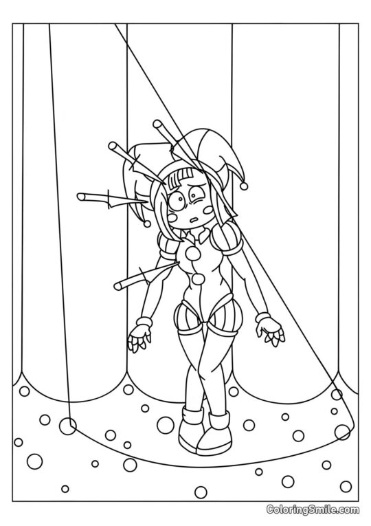 Помні на сцені - Розмальовка