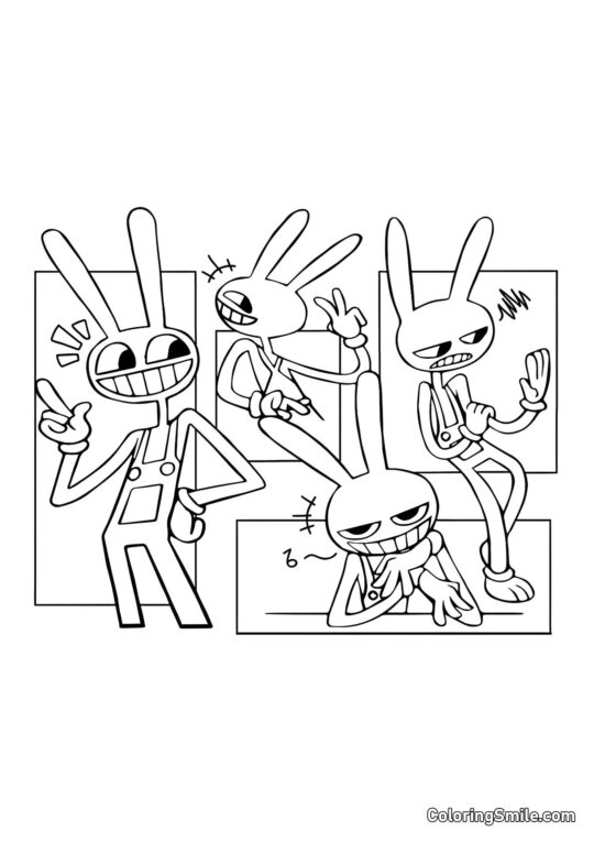 Імпульсивний Джекс - Розмальовка