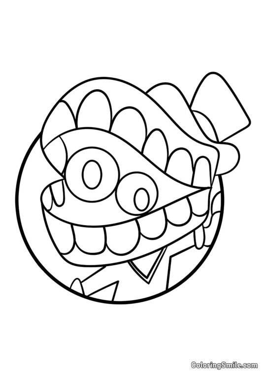 Портрет Кейна - Розмальовка