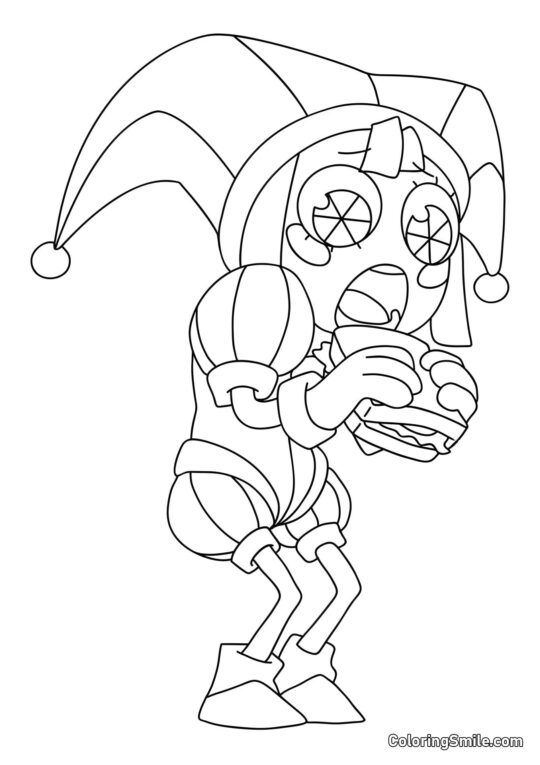 Помні – бутерброд - Розмальовка