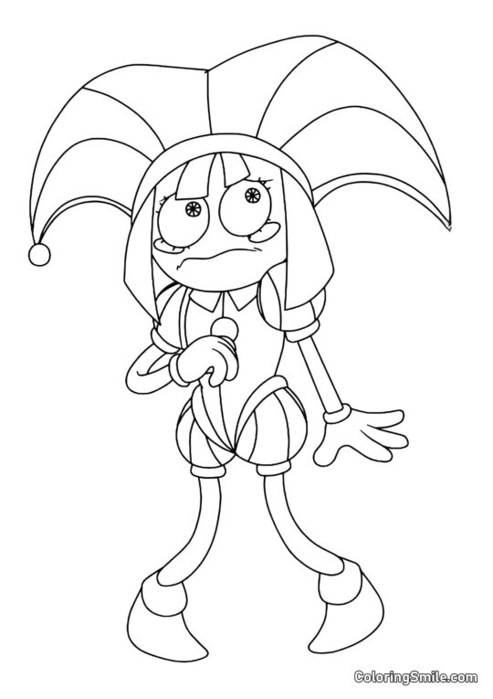 Невпевнена Помні - Розмальовка