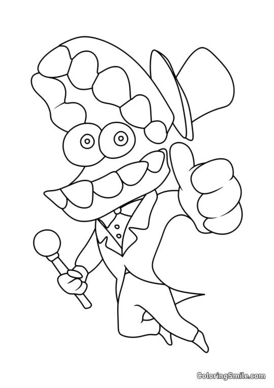 Штучний інтелект Кейн - Розмальовка