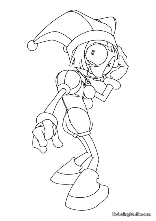 Помні з ехидною усмішкою - Розмальовка