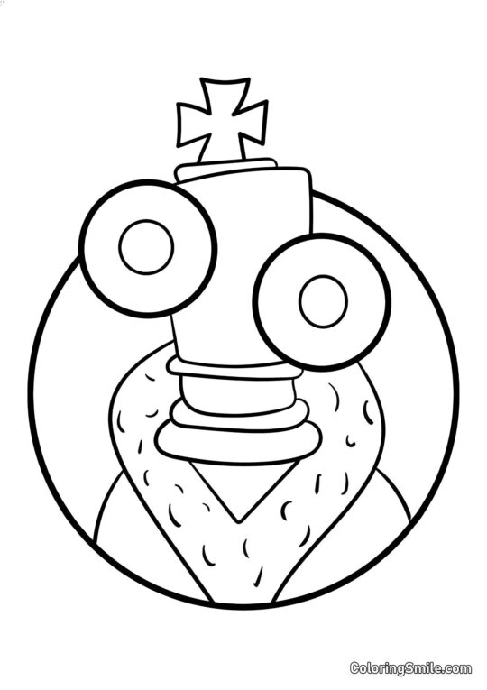 Портрет Коралового - Розмальовка