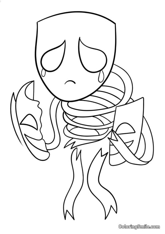 Нещасна Гангл - Розмальовка