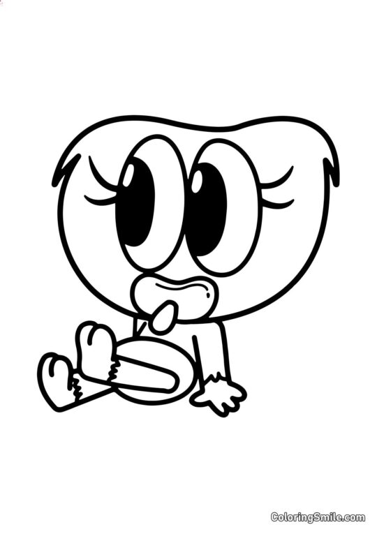 Малюк Кісі Місі - Розмальовка