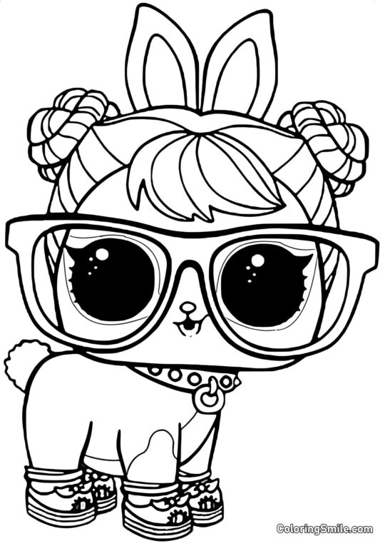 LOL кролик Бон Бон Хоп Хоп - Розмальовка