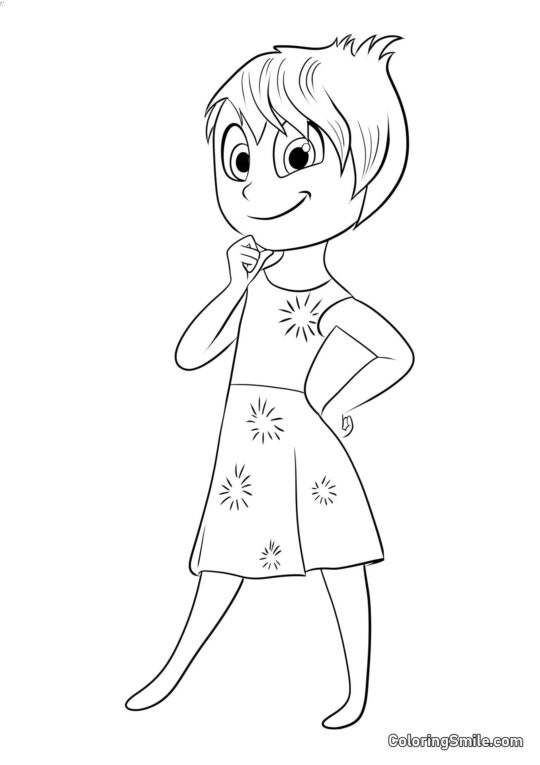 Енергійна Радість з Усередині та Ззовні 2 Енергійна Радість з Усередині та Ззовні 2 - Розмальовка