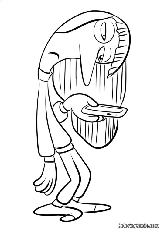 Емоція Сум з пультом дистанційного керування Емоція Сум з пультом дистанційного керування - Розмальовка