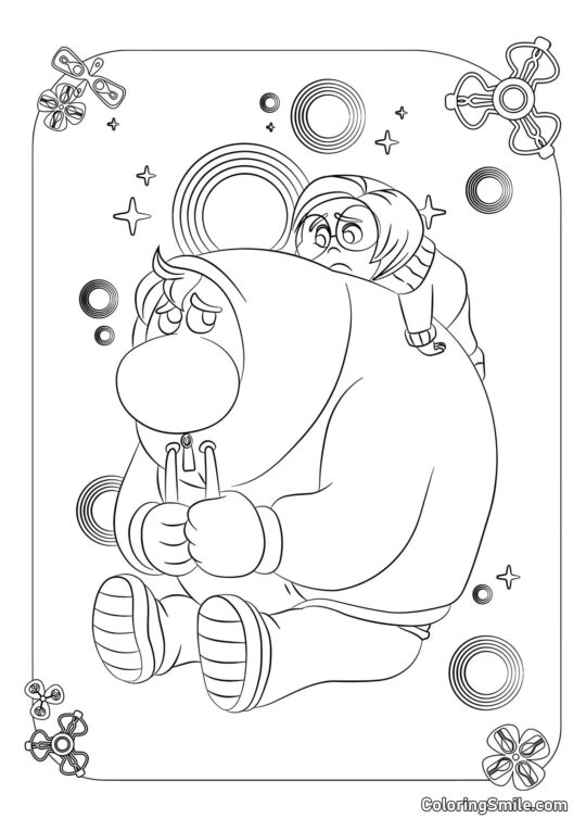 Сором і Сум з Усередині та Ззовні 2 Сором і Сум з Усередині та Ззовні 2 - Розмальовка