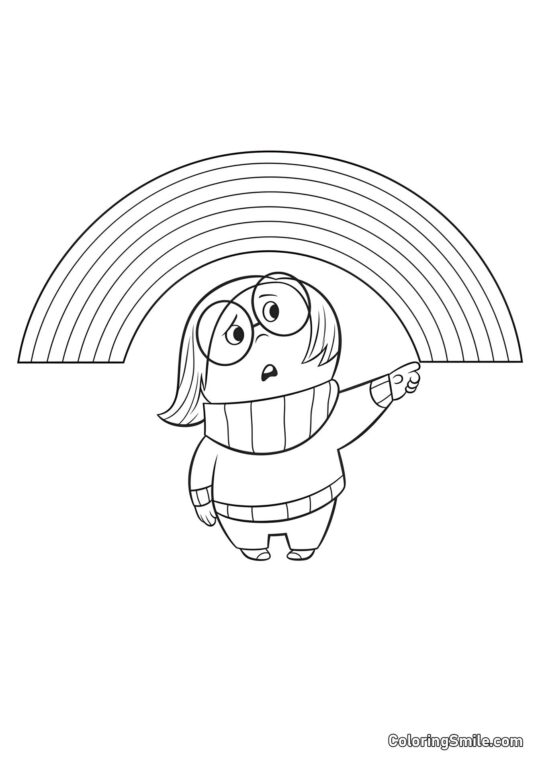 Сум і веселка Сум і веселка - Розмальовка