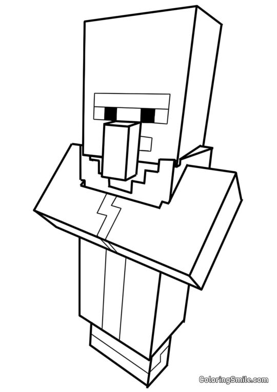 Мешканець села - Розмальовка