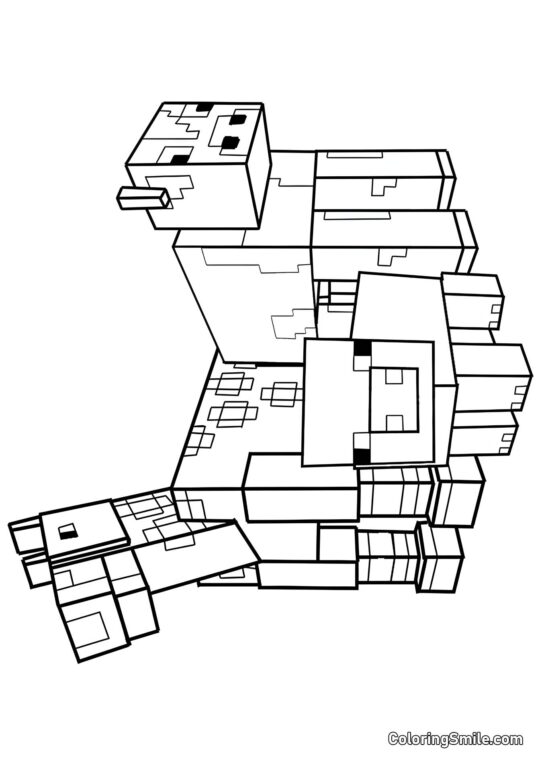 Тварини-монстри - Розмальовка
