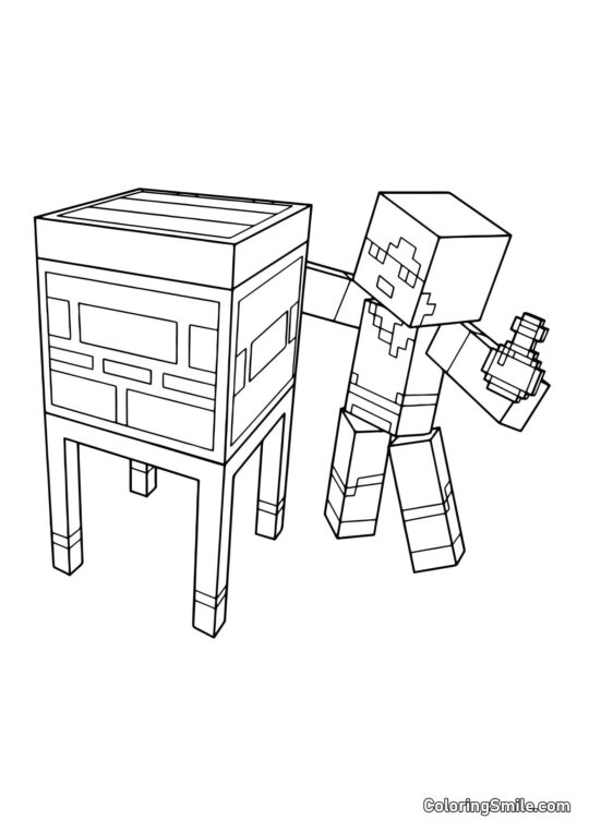 Олекс і вулик - Розмальовка