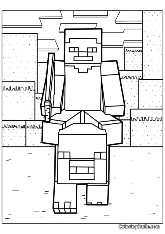Стіва на свині - Розмальовка