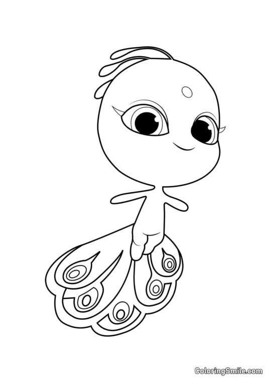 Дюсу — Квамі Емоцій - Розмальовка