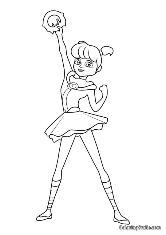 Роза як Пігелла - Розмальовка