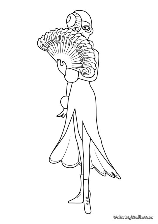 Маюра з Сонечка - Розмальовка