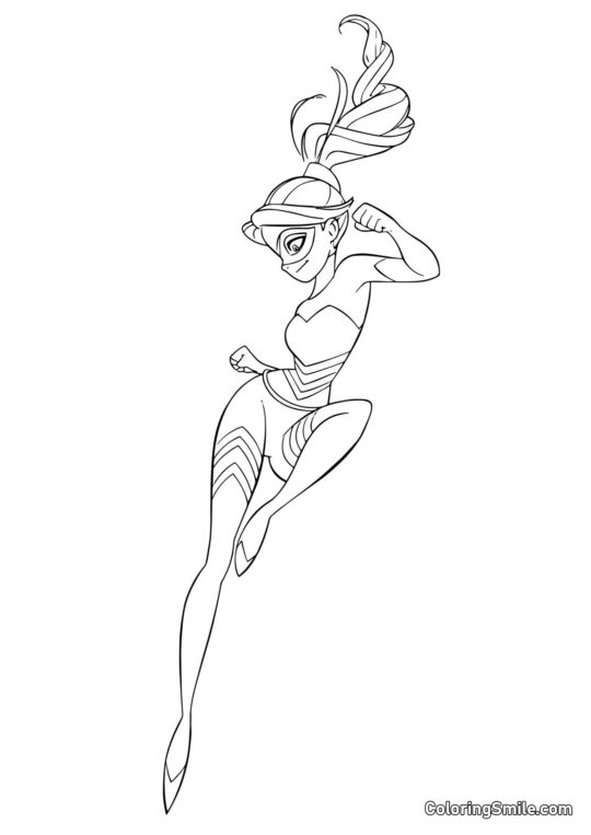 Королева Бджола - Розмальовка