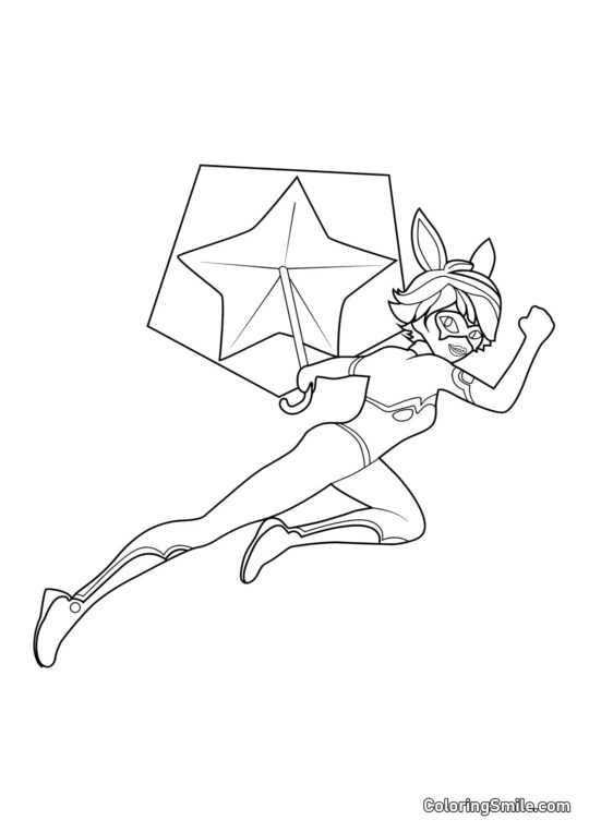 Алікс як Баннікс - Розмальовка