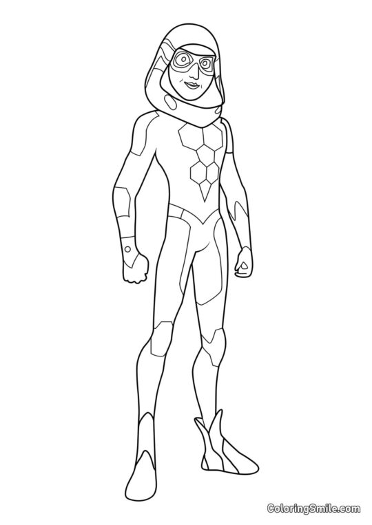 Ніно як Карапас - Розмальовка