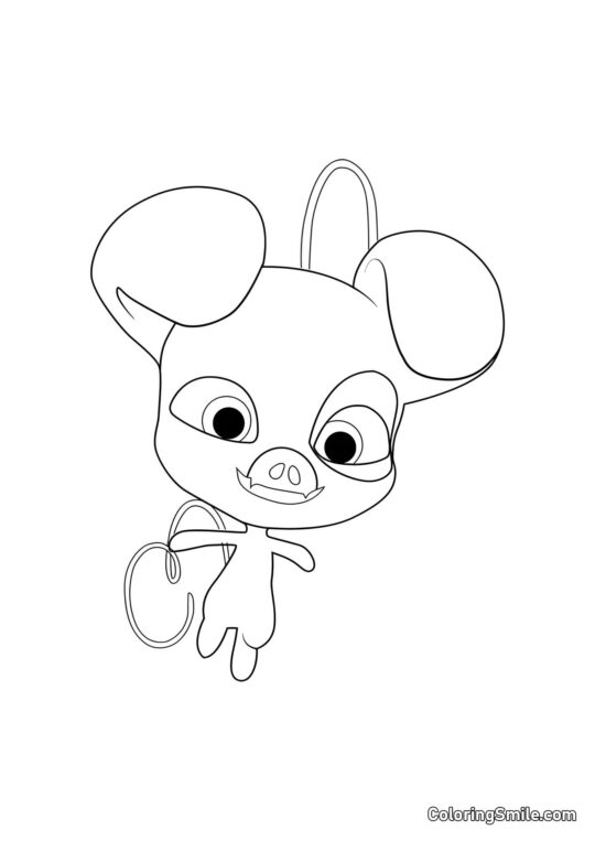 Дайзі — Квамі Радості - Розмальовка