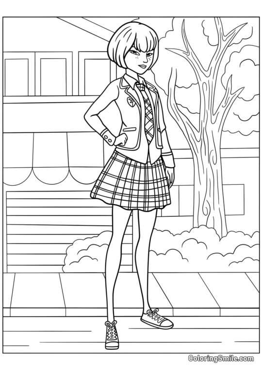 Кагамі Цуругі - Розмальовка