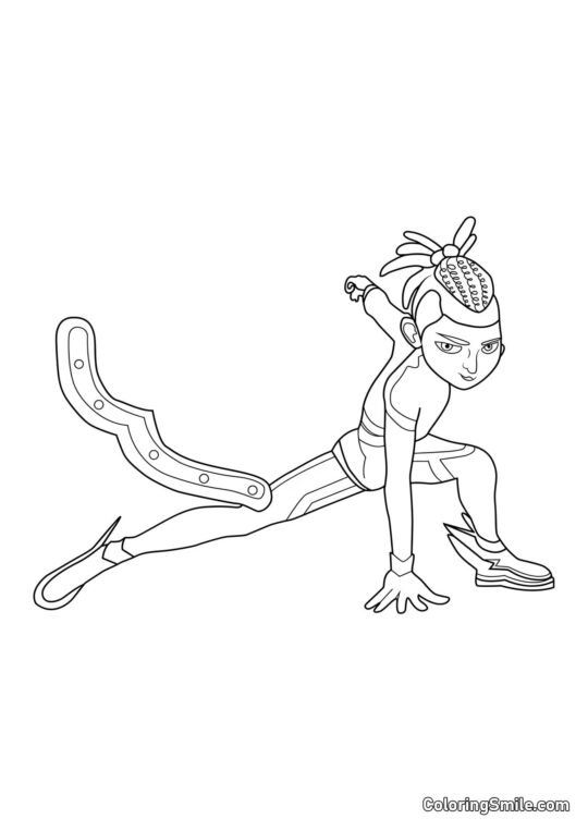 Макс як Пегас - Розмальовка