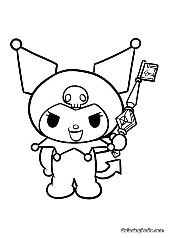 Куромі та ключ Мелодії - Розмальовка