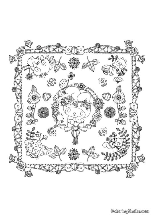 Моя Мелодія антистрес - Розмальовка