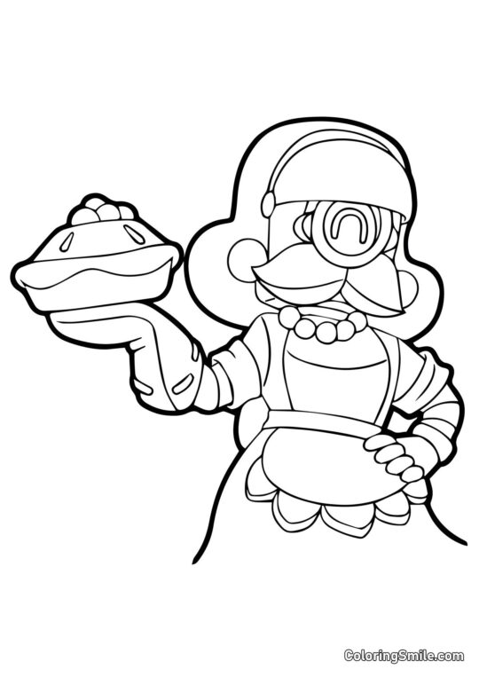 Барлі Бравл Старс - Розмальовка