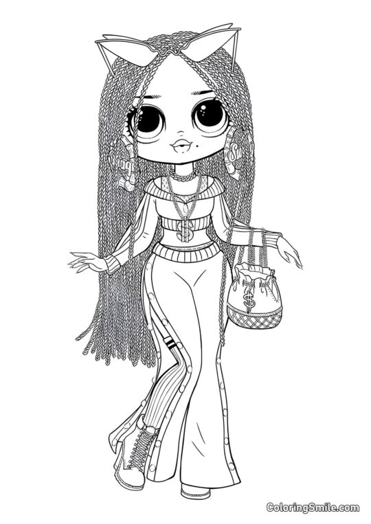 LOL OMG Стиль - Розмальовка