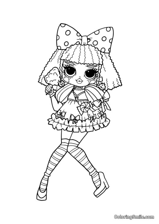 LOL OMG Трикста - Розмальовка