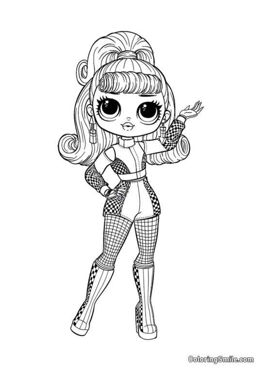 LOL OMG Старша Сестра Рейсера - Розмальовка