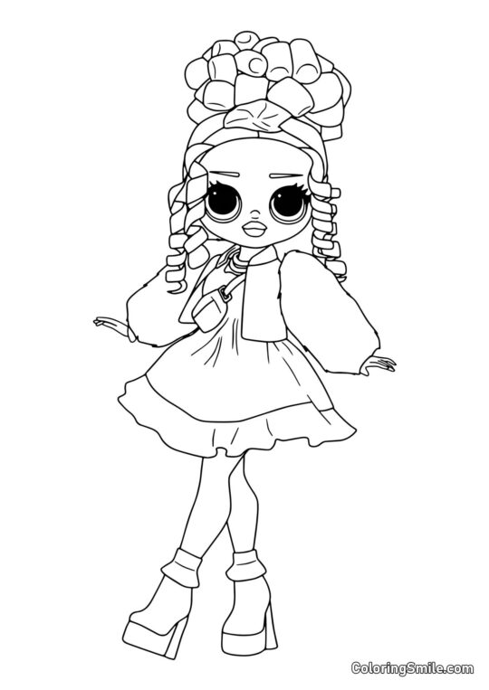 LOL OMG Солодощі - Розмальовка