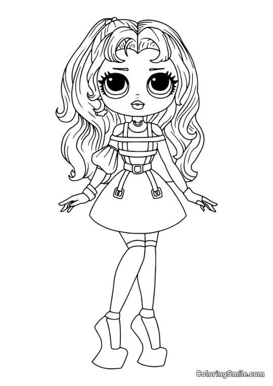 LOL OMG Старша Сестра Сутінків - Розмальовка