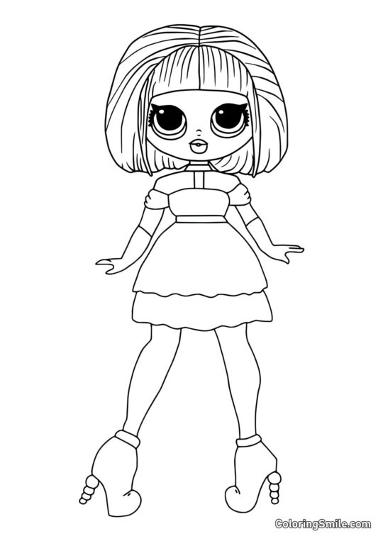 LOL OMG Старша Сестра Цукер - Розмальовка