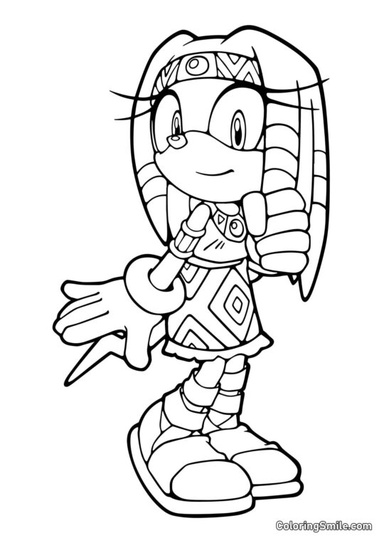 Тікал - Розмальовка