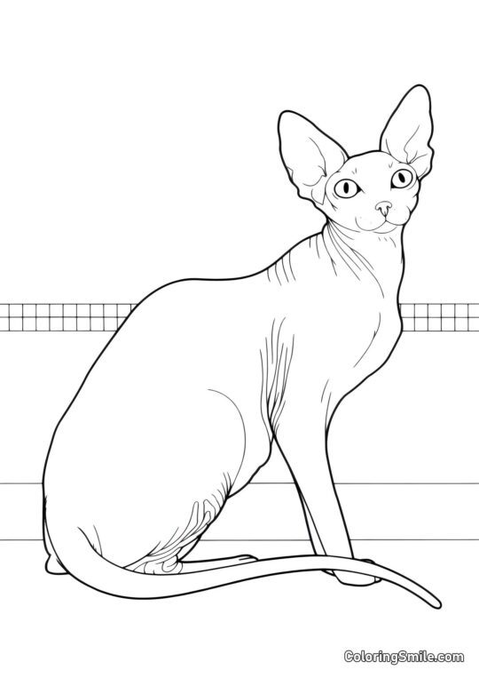 Королівська порода кішки Королівська порода кішки - Розмальовка