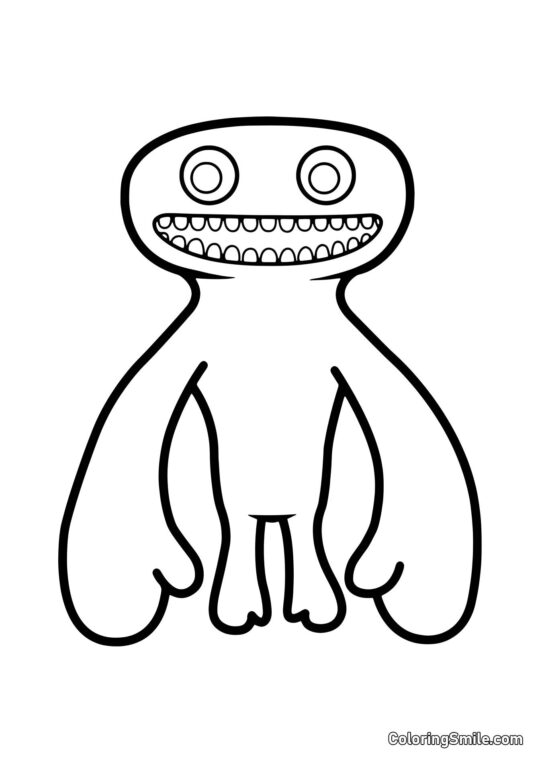 Джамбо Джош у повний зріст - Розмальовка