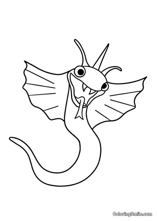 Тихий Стів з дитячого садка Банбан - Розмальовка