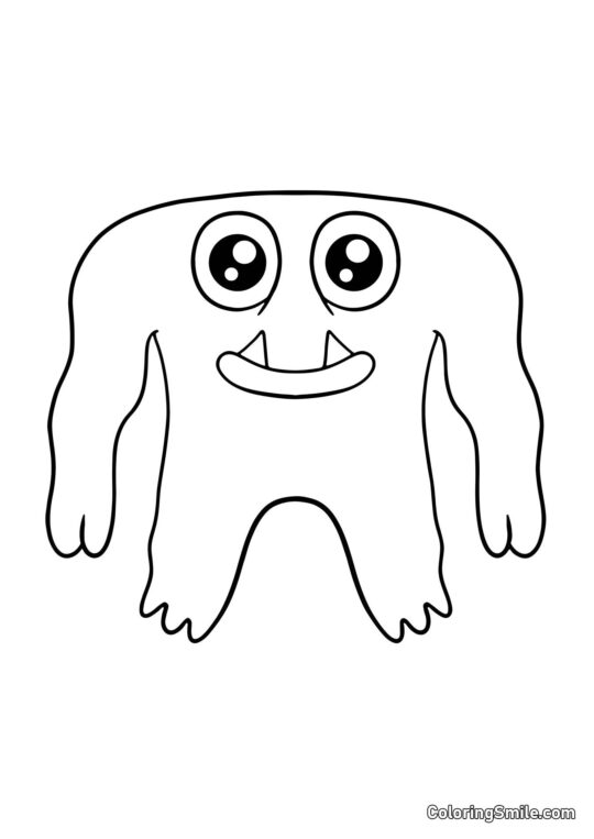 Капітан Фіддлз з дитячого садка Банбан - Розмальовка