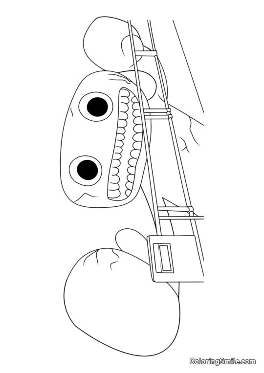 Гігантський Джамбо Джош - Розмальовка