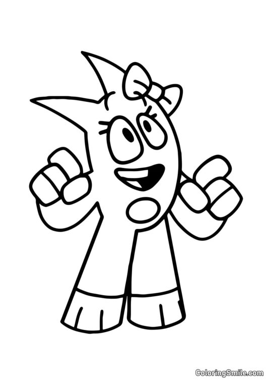 Аніме Банбаліна - Розмальовка