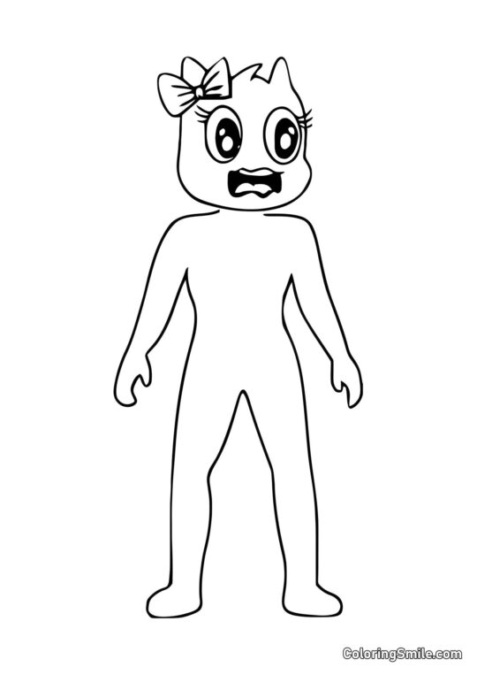 Кавайна Банбаліна - Розмальовка