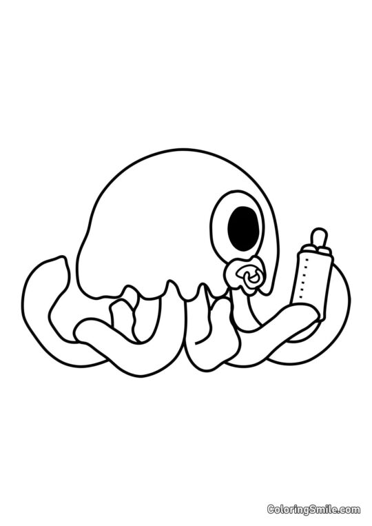 Малюк Стінгер Флінн - Розмальовка