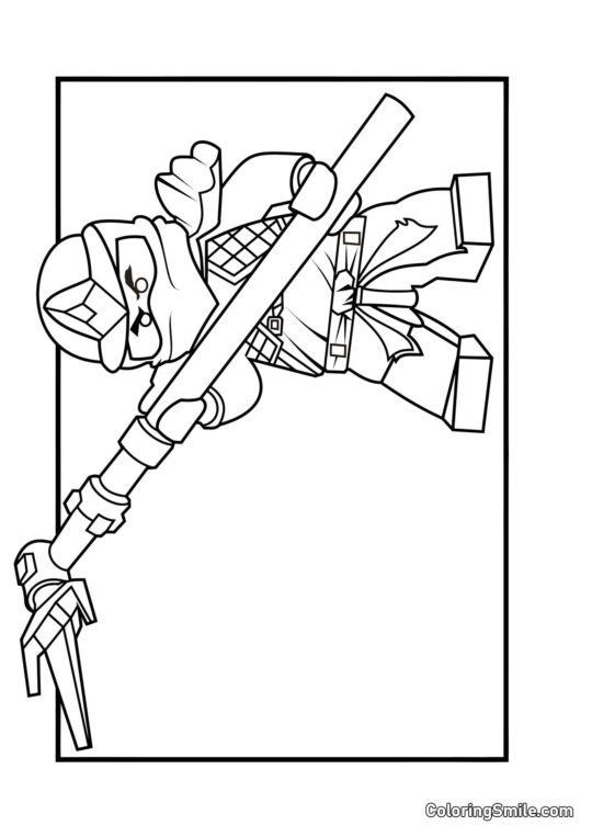 Ніндзяго Коле ЗХ - Розмальовка